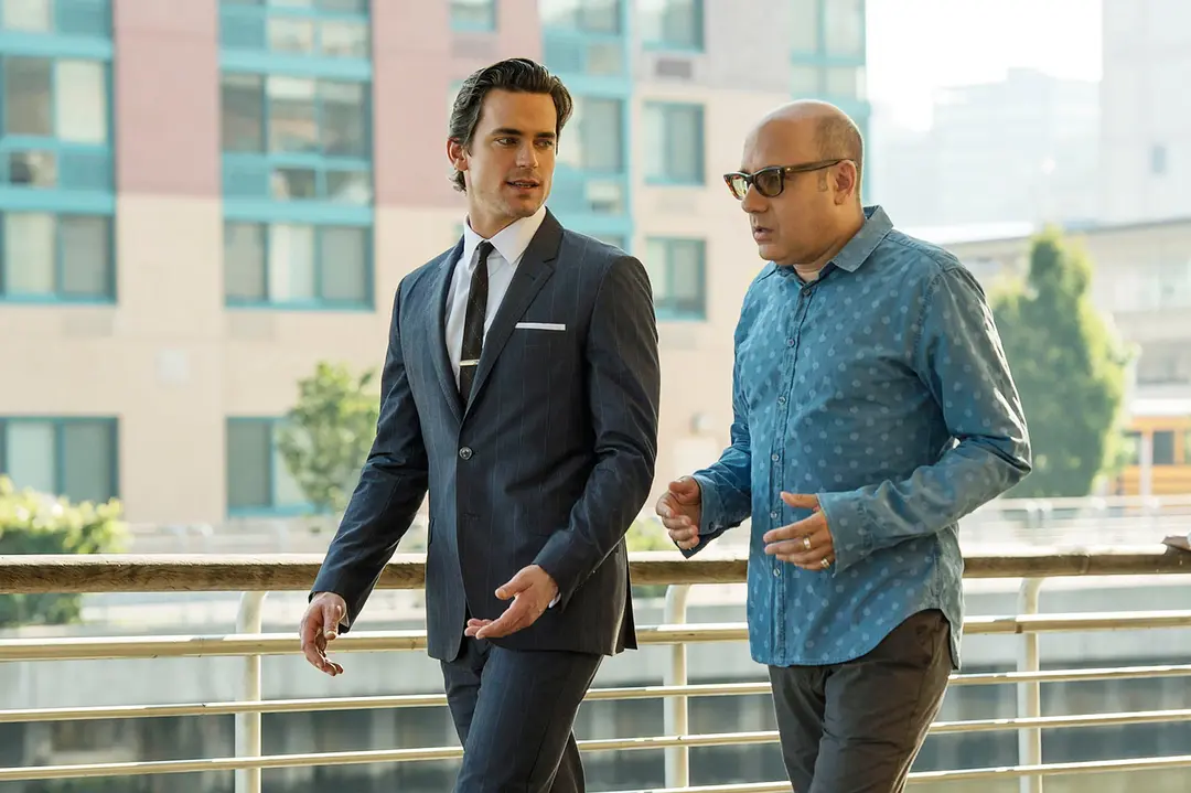 Matt Bomer and Willie Garson in White Collar