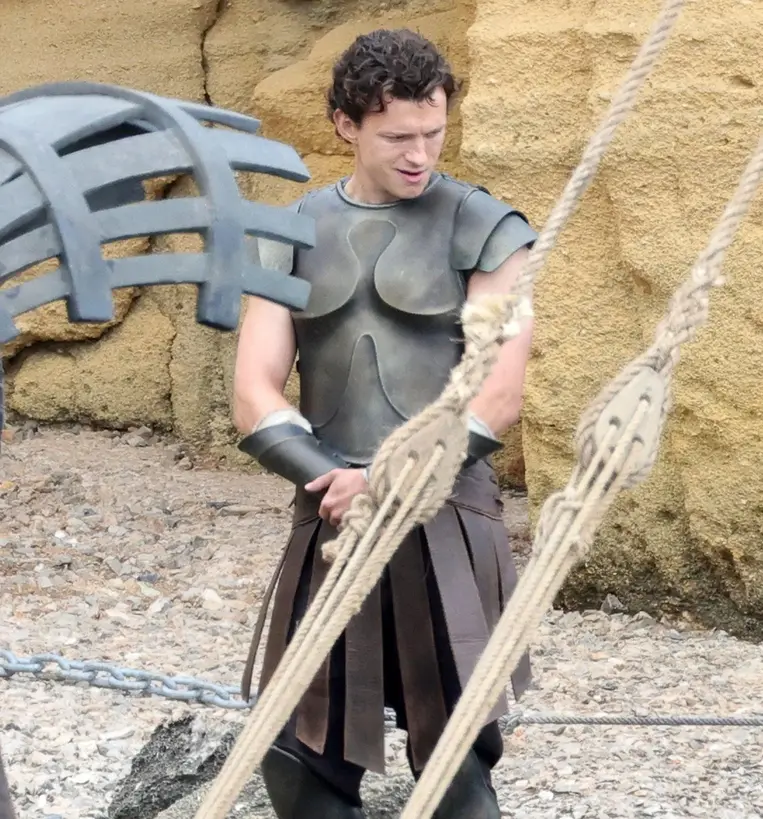 Tom Holland in The Odyssey